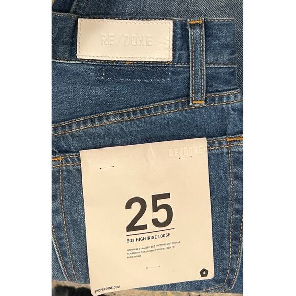 RE/DONE Originals 90s High Rise Loose Size 25 - Picture 5 of 8